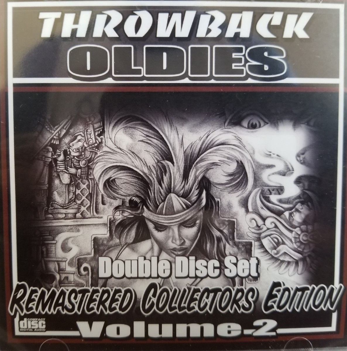 Throwback Oldies CD VOL 2 Lowrider Style Oldies 2 CD Set 45