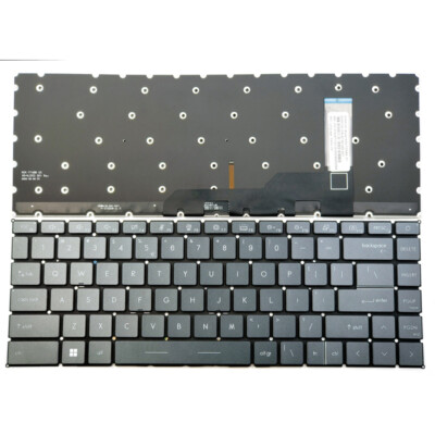 New For MSI Delta 15 MS-15CK Delta 15 A5EFK laptop Keyboard US Backlit Gray