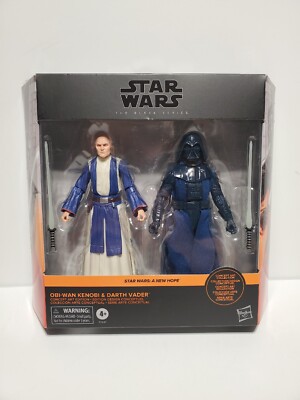 Disney Star Wars Black Series Obi-Wan Kenobi Darth Vader Figure 2 Pk Concept D23