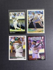 Ruben Sierra Baseball Card Lot - Oakland Athletics / Texas Rangers (1)