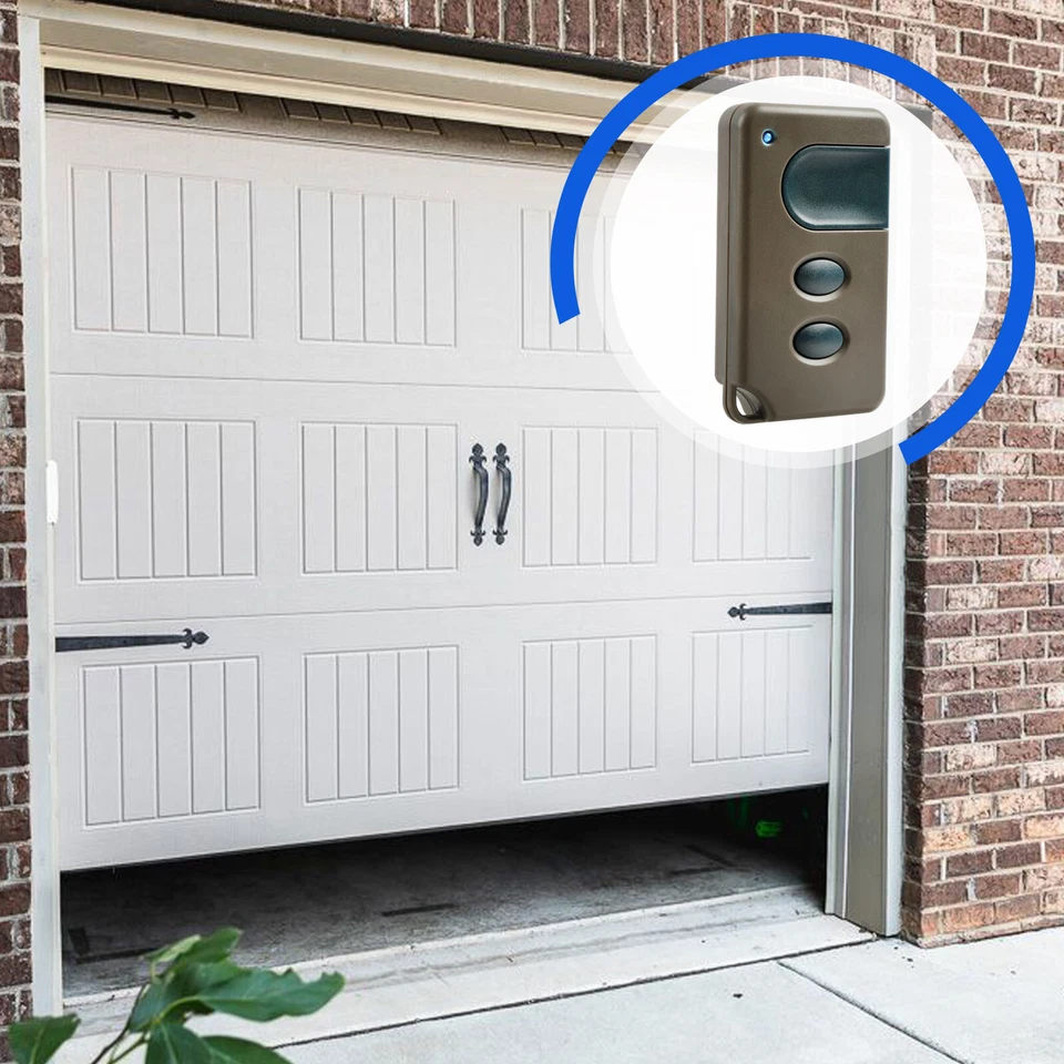 Transmisor remoto abridor de puerta de garaje 2 para Sears Craftsman 139.53681B 139.53680 Foto 3 de 4