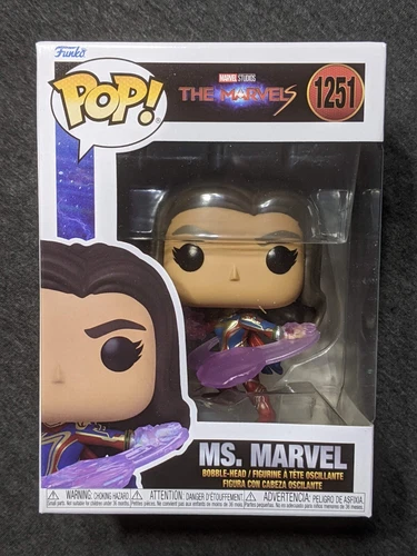 Funko POP! Marvel Studios THE MARVELS Bobble-Head MS. MARVEL #1251 New (2023)