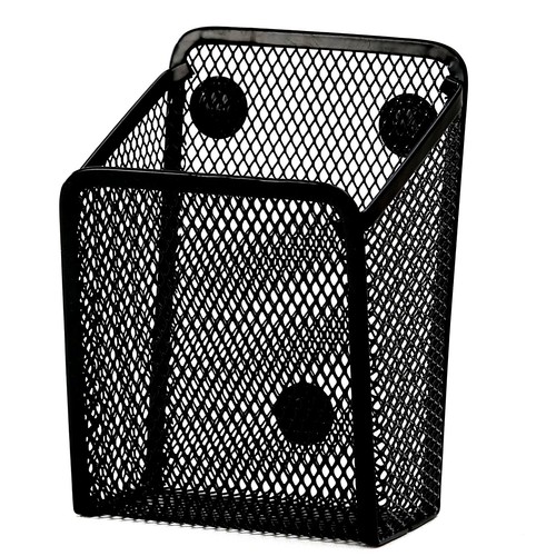 Magnetic Pencil Holder Sturdy Metal Mesh Pen Cup Portable Large Capacity qimAh - Picture 11 of 14