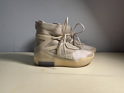 Size 10.5 - Nike Air Fear Of God 1 Oatmeal Great Condition  display picture 1