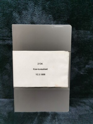 Koe-kuvaukset 1998 Betacam SP With Possible Unique Content Untested