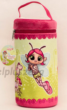 NICI 38063 Feeoly's World Plüsch Mäppchen rund Stiftemäppchen Rosa