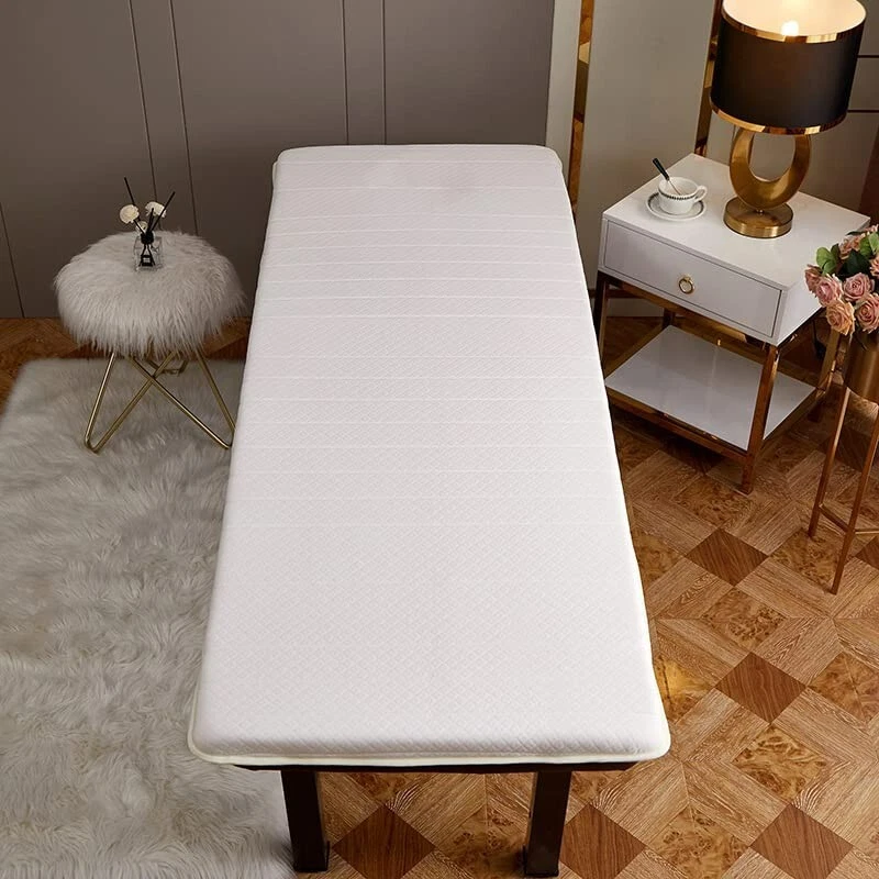 Memory Foam Latex Mattress Topper to Spa Massage Table Bed Non