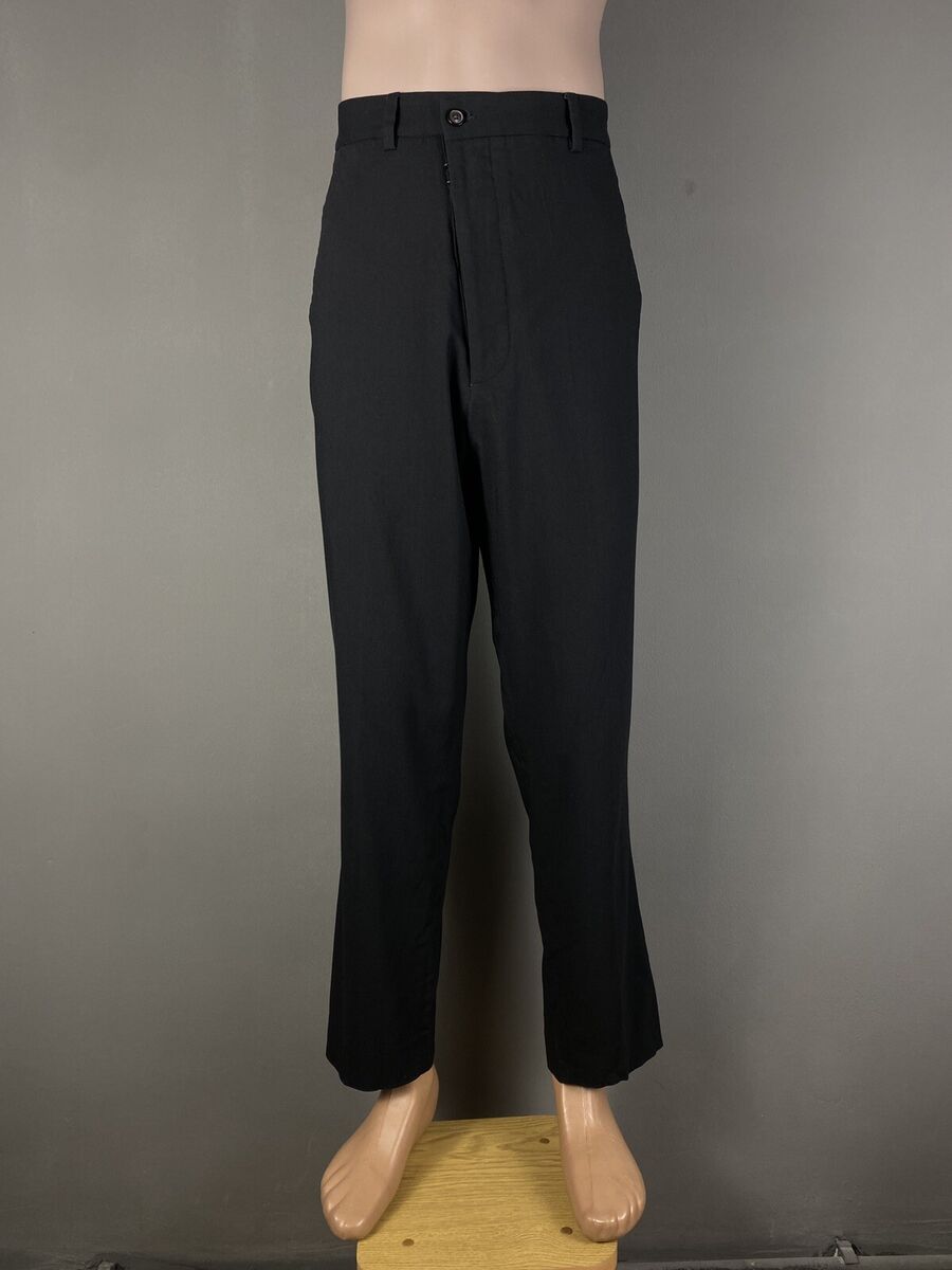 Maison Martin Margiela MM 10 Mens Pants Black Size 50 | eBay Maison Martin Margiela MM 10 Mens Pants Black Size 50 | eBay