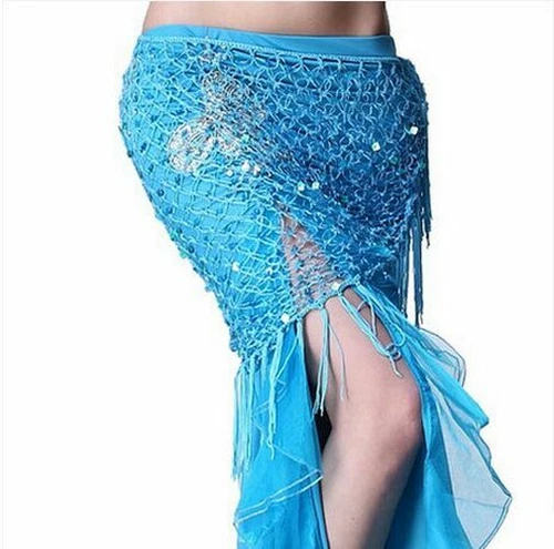Women Dancing Belts Belly Dance Costumes Sequins Belly Dance Hip Scarf hot - Picture 18 of 36