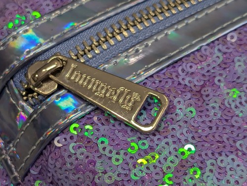 Loungefly Disney Exclusive Mini Backpack Sequin Celebration Excellent Condition - Picture 6 of 16