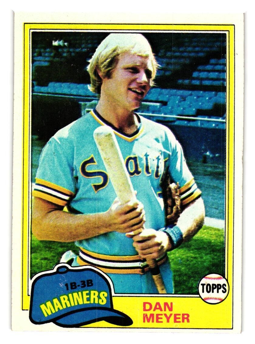 1981 Topps - #143 Dan Meyer