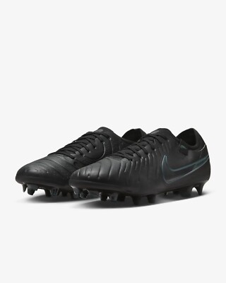Nike Tiempo Legend 10 PRO FG Nocken Fußballschuhe schwarz DV4333-002