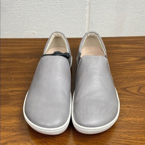 Birkenstock Men's Barrie Grey and White Leather Loafers EU42 Regular Fit 289271 - Picture 3 of 6