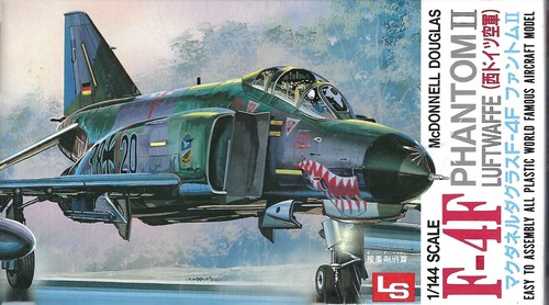 MISB LS Modelle 1/144 F-4F PHANTOM II in westdeutscher Luftwaffe Lackierung