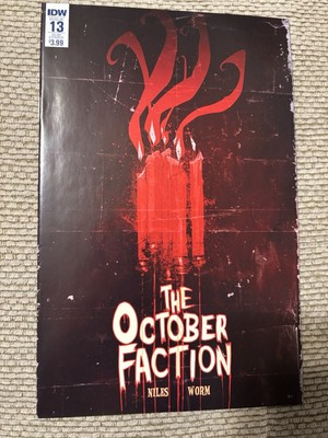 The October Faction #13 Sub Cover IDW Publishing 2016