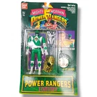 Vintage 1994 Bandai Auto Mighty Morphin Power Rangers Green Ranger Tommy Figure
