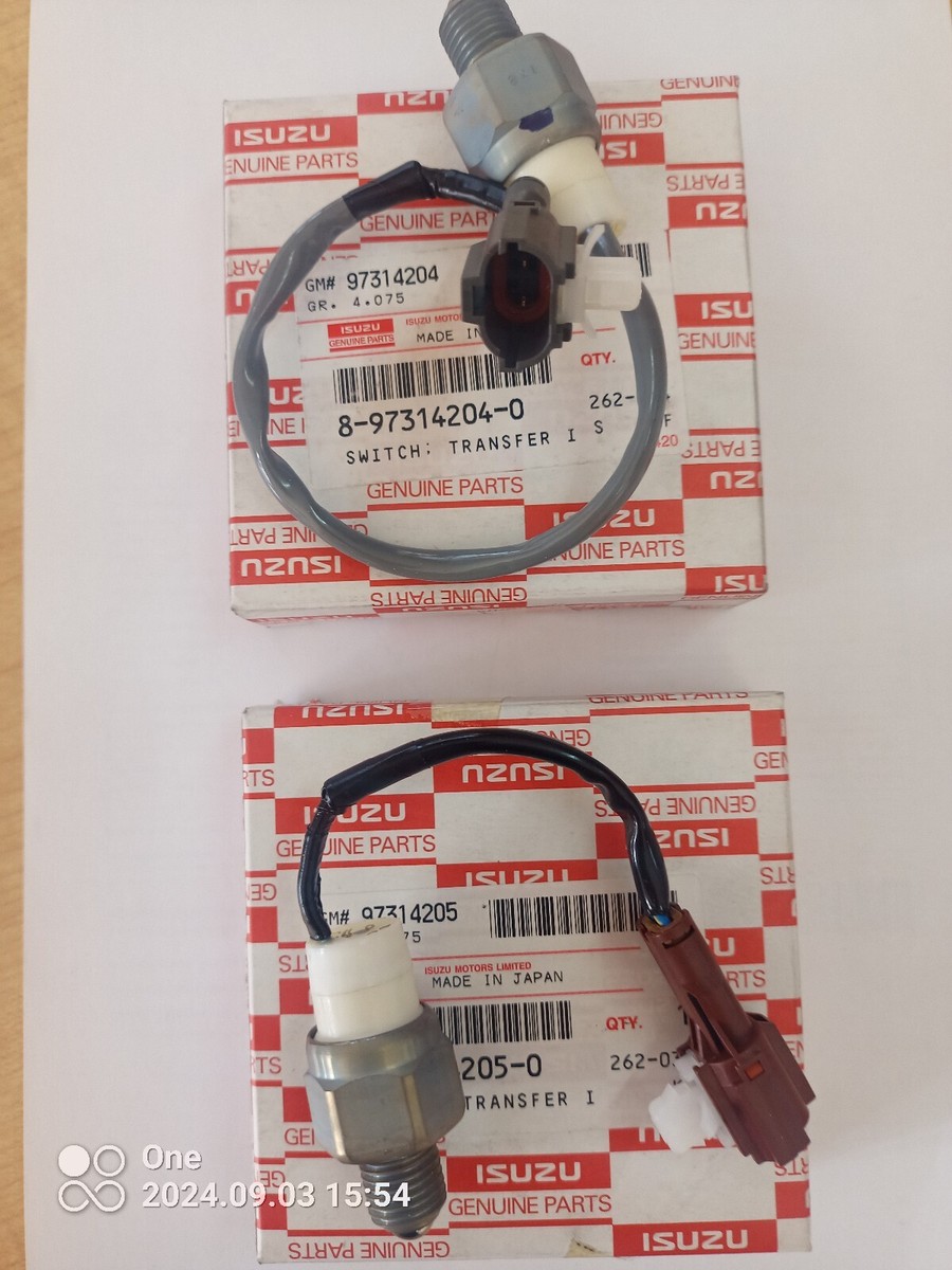 GENUINE ISUZU SWITCH TRANSFER INDI 8973142040 8973142050 | eBay