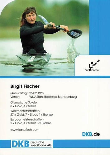 Birgit Fischer UH Olympia Autogrammkarte AK 664 H - Picture 2 of 2