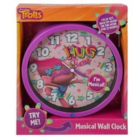 Dreamworks Trolls 8 Musical Wall Clock Featuring Poppy Sale Dreamworks Trolls 8 Musical Wall Clock Featuring Poppy Sale