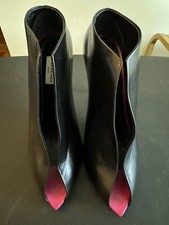BALENCIAGA PARIS Womens Deep-V Cut Peep Toe H...