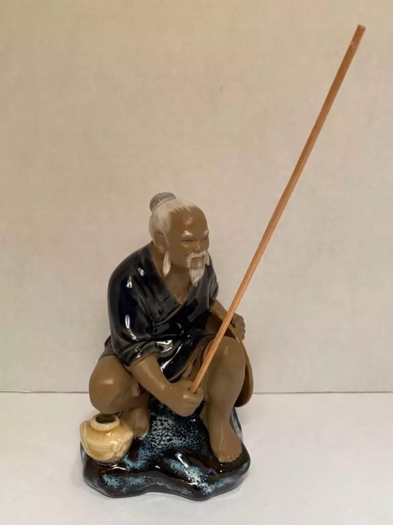 Mud Men Figurine, Chinese Mud Men, River Men Figurines, Mudmen Figurines,  Fishing Mud Man