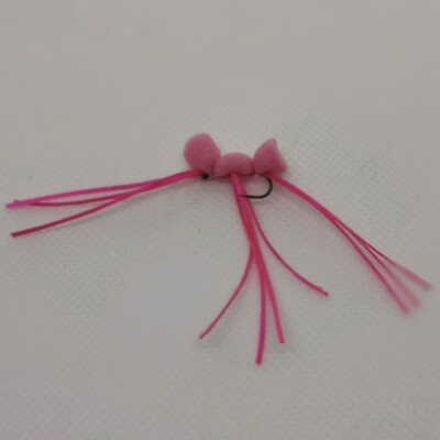 Floating Apps Bloodworm/Smoker Trout Fly Barbless size Set Of UK