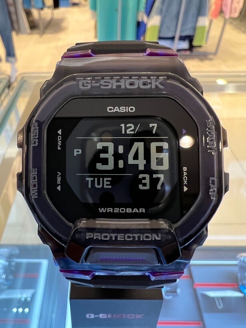 Casio G-Shock GBD-200SM-1A6 Purple Resin Strap Men Watch Casio G-Shock GBD-200SM-1A6 Purple Resin Strap Men Watch
