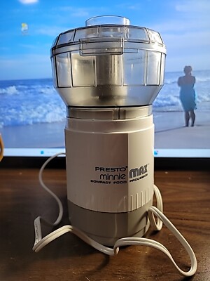 Presto Minnie Max Food Processor Countertop Pulse Control Model# 0290001 Works