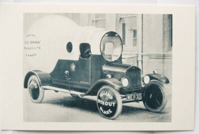 c.1980s PC Edison Swan & Co Electric Lamp Car, 1926
