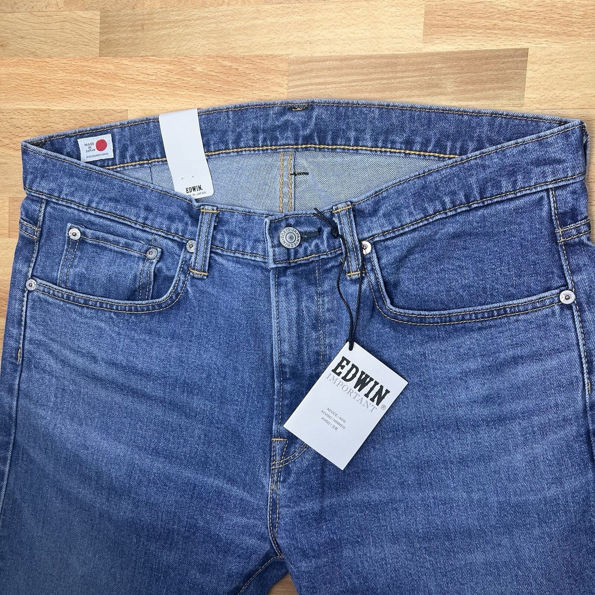 NWT Edwin ED32M Jeans | Slim Tapered | Size 33 x 32 | eBay