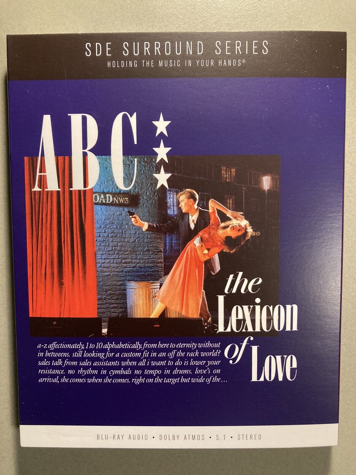 ABC's The Lexicon of Love on SDE-exclusive blu-ray audio