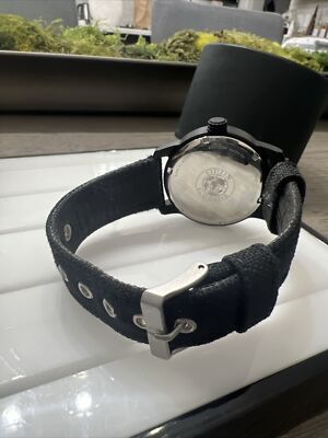 CITIZEN Eco-Drive GARRISON Black Nylon 42 mm Men display picture 1