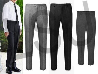 JUNGEN SCHULHOSE JUNGEN SLIM FIT SCHULHOSE 4 VERSCHIEDENE MODELLE 2Y BIS 16Y