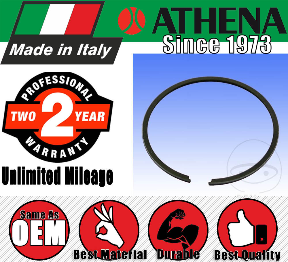 Athena Piston Ring - 47.6 mm - Chrome for Aprilia Scooters