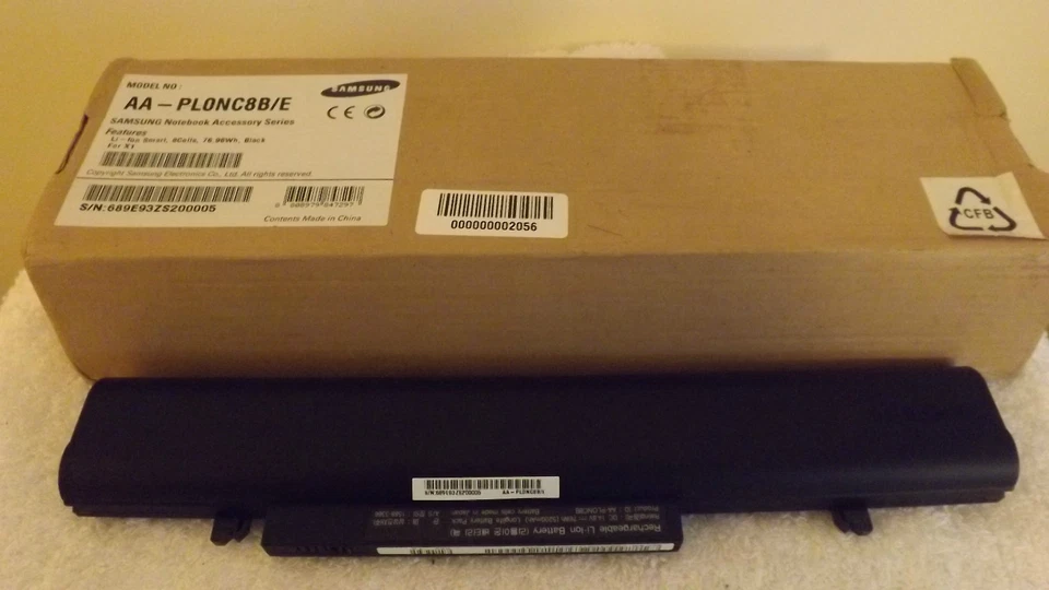 SAMSUNG AA PLONC88/E Samsung Extended 8 Cell Li-Ion Battery Pack for X1/X11- 76w — 第 2/4 张图片