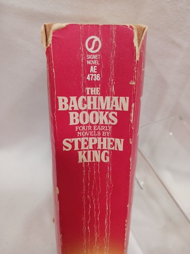 Stephen King The Bachman Books 1986 PB First Signet Omnibus 6th Print GOOD+ COND - Picture 5 of 24