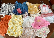 Baby Girl 3-6M Rompers, Sets  More BIG LOT Clothes GAP Cat Jack Jessica Simpson