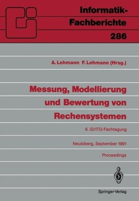 Lehmann - Messung Modellierung und Bewertung von Rechensystemen - New - X555z