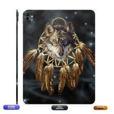 Skin Compatible Apple iPad Pro 13 (M4) 2024 - Wolf Dreams - Premium 3M Vinyl