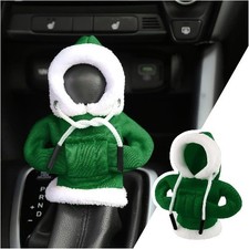 Cute Green Hoodie Gear Shift Cover for Car, Protective and Stylish Shift Knob De