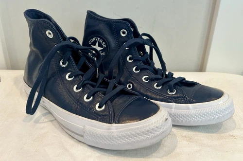 Converse Chuck Taylor All Star alte pelle arricciata moda 557938C donna 7