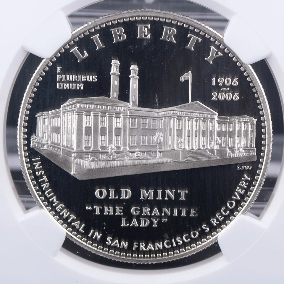 Certified 2006-S Silver $1 NGC PF69 Ultra Cameo San Francisco Old Mint - Image 2 of 4