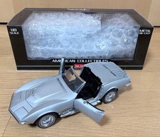 AUTOart Sun Star 1/18 Chevrolet Corvette C3 1969 Convertible Silver Diecast