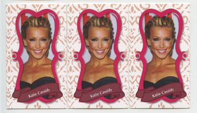 (3) KATIE CASSIDY LEGEND SPOTLIGHT COLLECTOR SERIES LIMITED EDITION CARDS