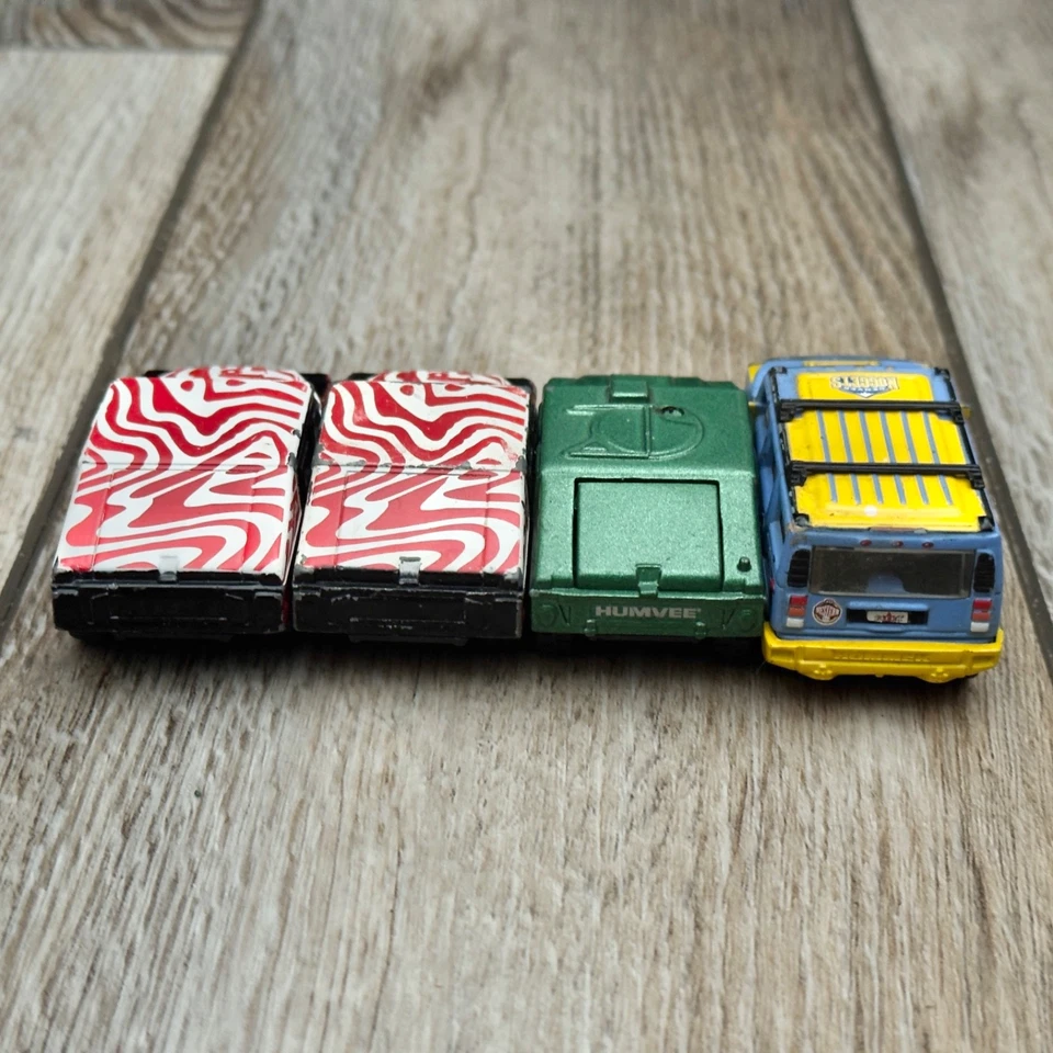 Matchbox Hummer Humvee 1:64 Diecast Coche Suelto Lote de 4 Leer Foto 4 de 4