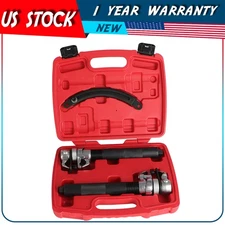 3pcs Heavy Duty Coil Spring Compressor Strut Remover Installer Tool Suspension