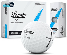 Golf Balls LTX3085 Maximized Distance with Soft Feel 3 Piece Urethane Cover