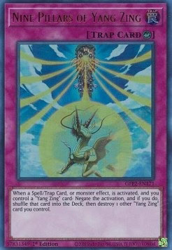 YuGiOh Nine Pillars of Yang Zing GFP2-EN171 Ultra Rare Englisch NM 1st