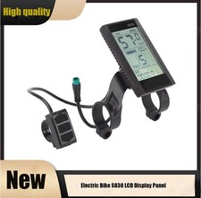Ebike 36V/48V S830 LCD Display Waterproof Met...