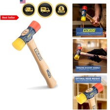 Rubber Mallet 12 oz Double-Face Hammer Soft H...